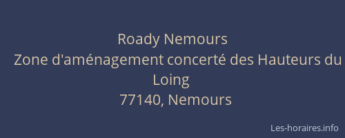 Roady Nemours