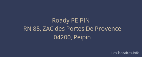 Roady PEIPIN