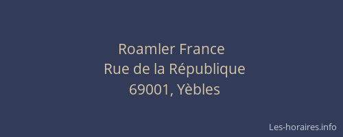 Roamler France
