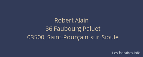 Robert Alain