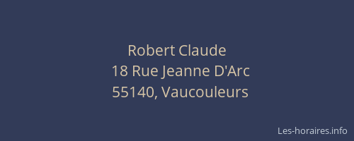 Robert Claude