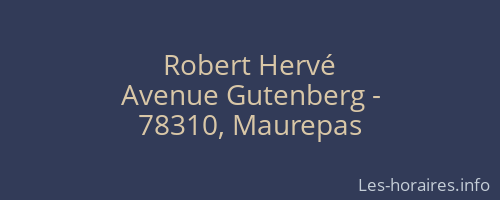 Robert Hervé