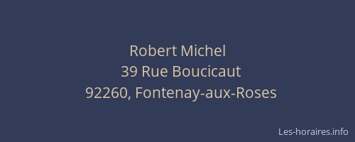 Robert Michel