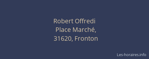 Robert Offredi