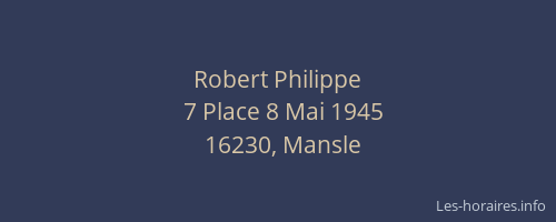 Robert Philippe