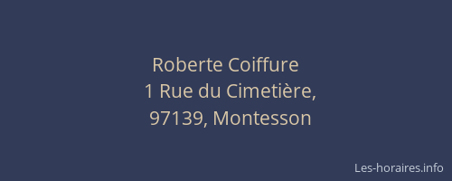 Roberte Coiffure