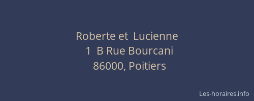 Roberte et  Lucienne