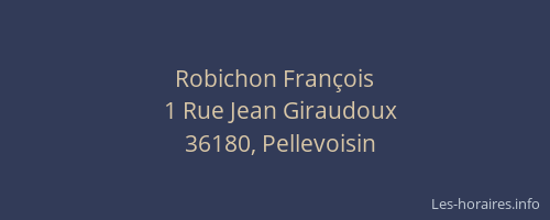 Robichon François