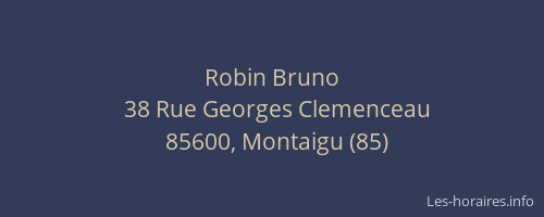 Robin Bruno