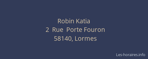 Robin Katia