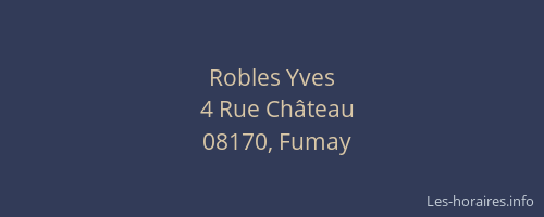 Robles Yves