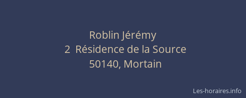 Roblin J&eacute;r&eacute;my
