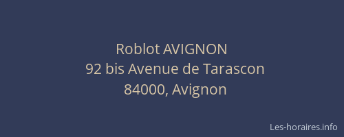 Roblot AVIGNON
