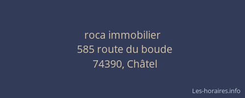roca immobilier