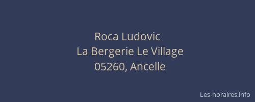 Roca Ludovic