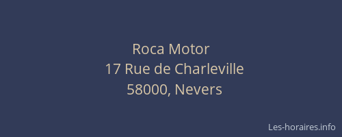 Roca Motor