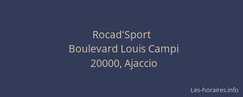 Rocad'Sport