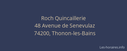 Roch Quincaillerie