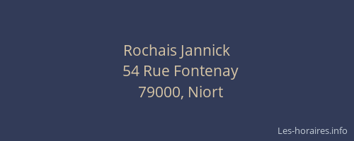 Rochais Jannick