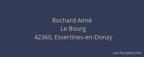 Rochard Aimé