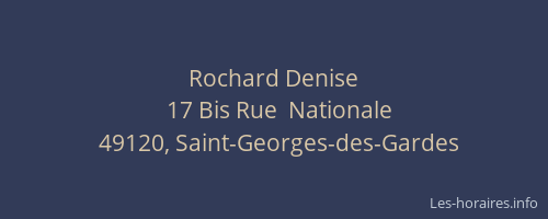 Rochard Denise