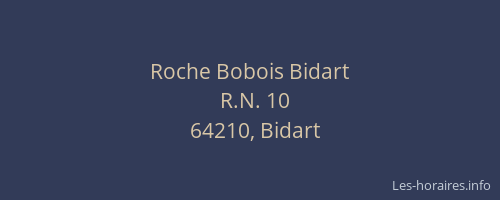 Roche Bobois Bidart