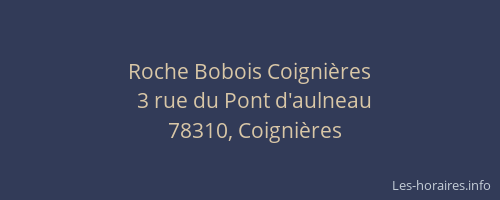 Roche Bobois Coignières