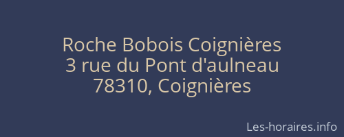 Roche Bobois Coignières