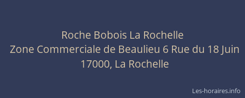 Roche Bobois La Rochelle
