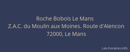 Roche Bobois Le Mans