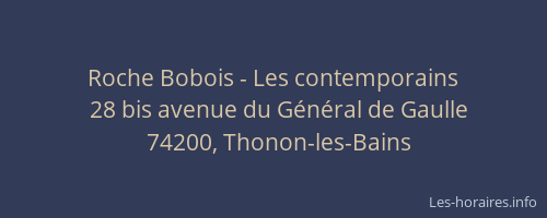 Roche Bobois - Les contemporains