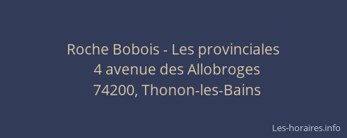 Roche Bobois - Les provinciales