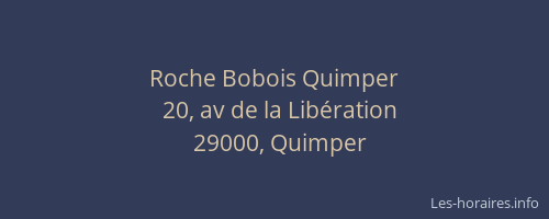 Roche Bobois Quimper