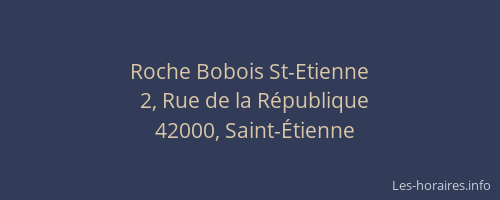 Roche Bobois St-Etienne