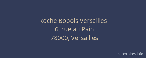Roche Bobois Versailles