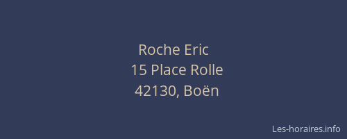Roche Eric