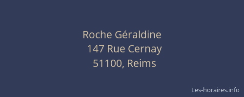 Roche Géraldine