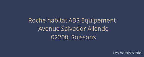 Roche habitat ABS Equipement