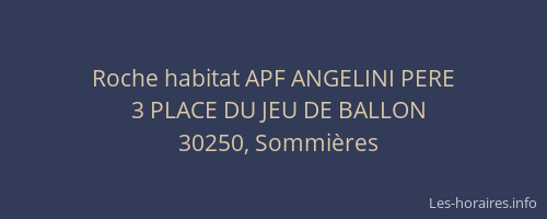 Roche habitat APF ANGELINI PERE