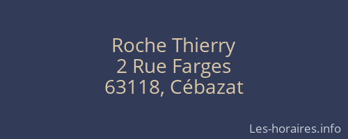 Roche Thierry