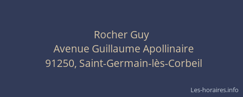 Rocher Guy