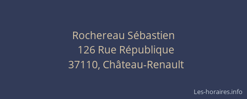 Rochereau S&eacute;bastien