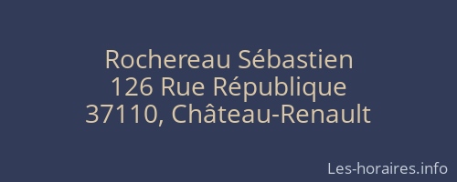Rochereau Sébastien