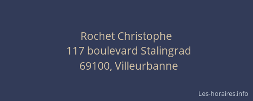Rochet Christophe