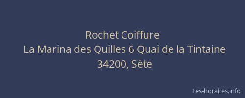 Rochet Coiffure