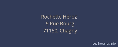 Rochette H&eacute;roz
