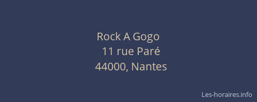 Rock A Gogo