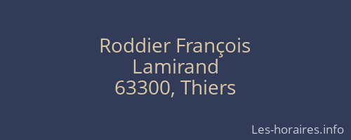 Roddier François
