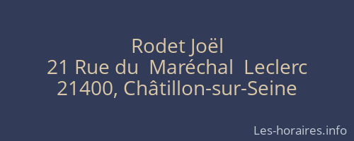Rodet Joël
