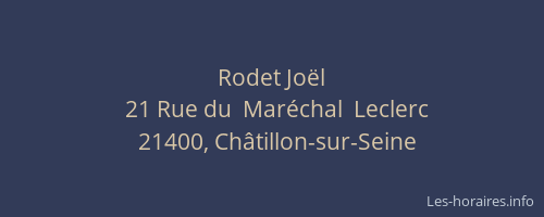 Rodet Jo&euml;l